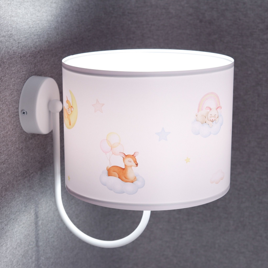 Παιδικό επιτοίχιο φωτιστικό SWEET DREAMS 1xE27/60W/230V