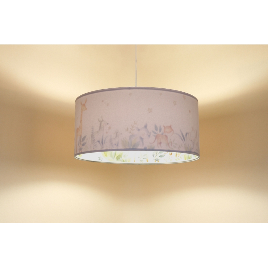 Παιδικό κρεμαστό φωτιστικό οροφής SWEET DREAMS 1xE27/60W/230V διάμετρος 30 cm