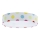 Παιδικό οροφής φωτιστικό LED GALAXY KIDS LED/24W/230V πολύχρωμες βούλες