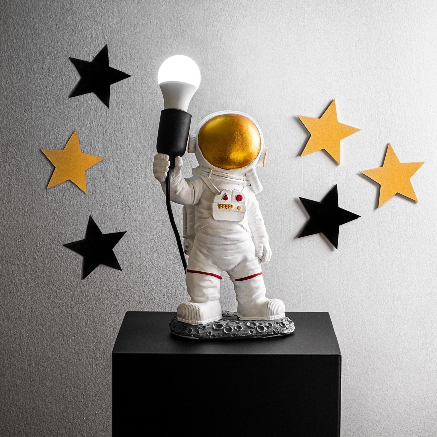 Παιδικό φωτιστικό ASTRONAUT 1xE27/40W/230V χάλκινο/λευκό