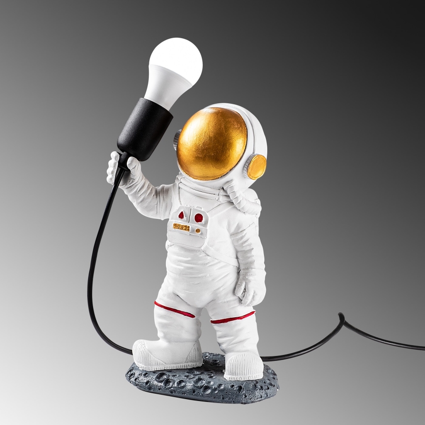 Παιδικό φωτιστικό ASTRONAUT 1xE27/40W/230V χάλκινο/λευκό