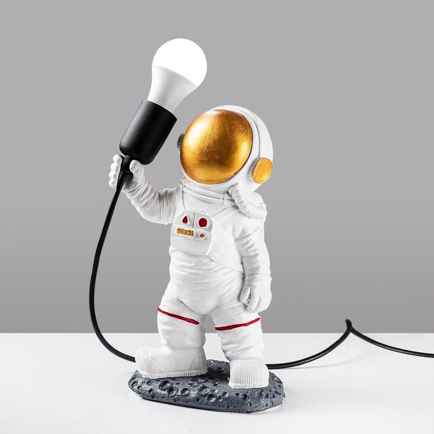 Παιδικό φωτιστικό ASTRONAUT 1xE27/40W/230V χάλκινο/λευκό