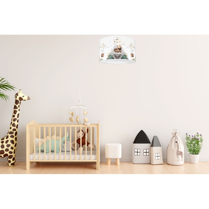 Παιδικό φωτιστικό οροφής BEARS 1xE27/60W/230V
