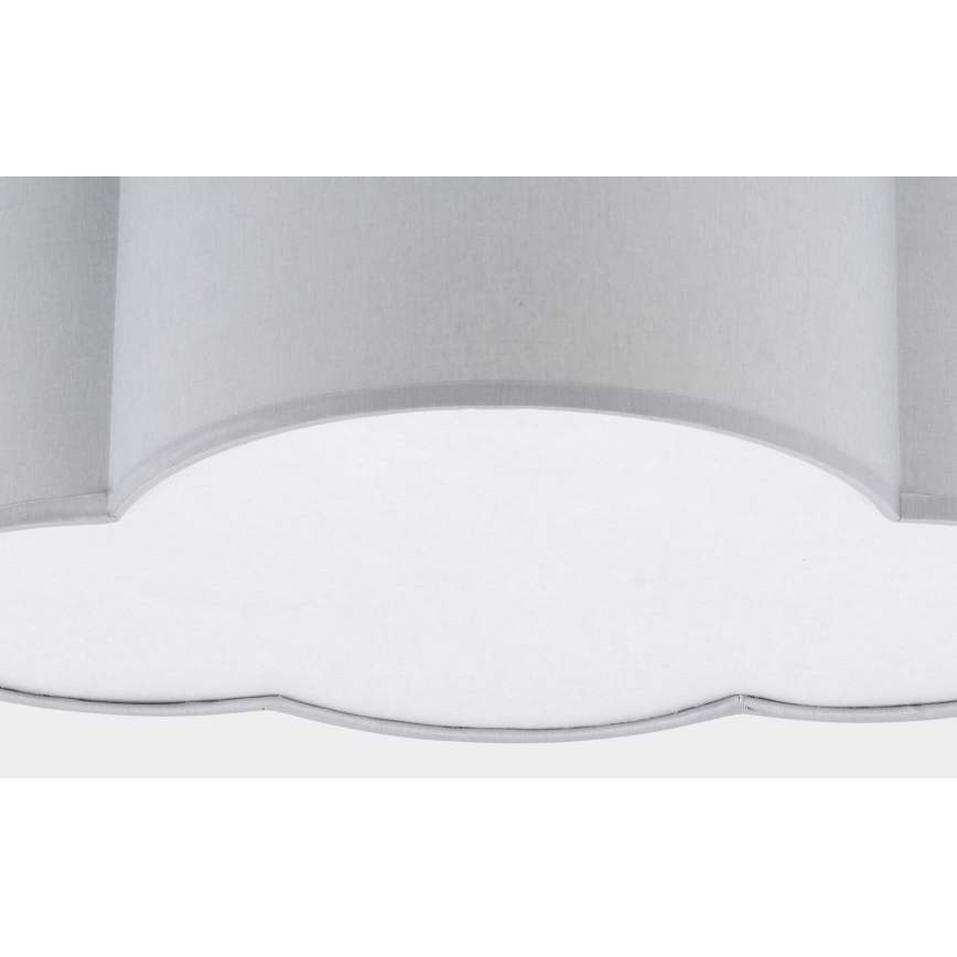 Παιδικό φωτιστικό οροφής CLOUD MINI 2xE27/15W/230V γκρι