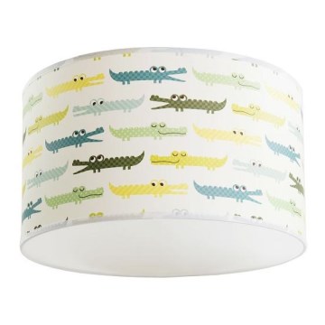 Παιδικό φωτιστικό οροφής CROCODILES 1xE27/60W/230V