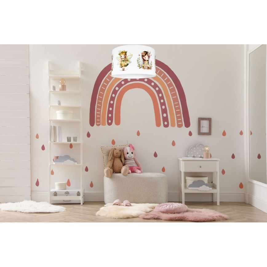 Παιδικό φωτιστικό οροφής FAIRIES 1xE27/60W/230V