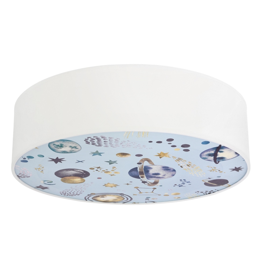 Παιδικό φωτιστικό οροφής KIDDY 2xE27/40W/230V λευκό/μπλε