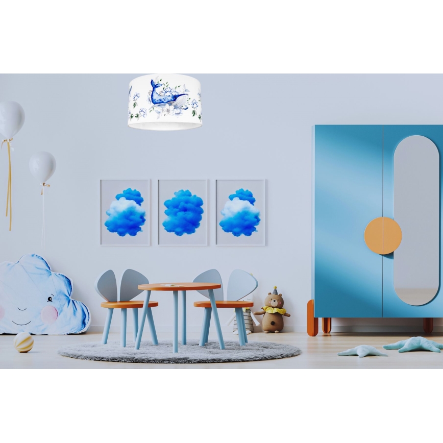 Παιδικό φωτιστικό οροφής OCEAN 1xE27/60W/230V