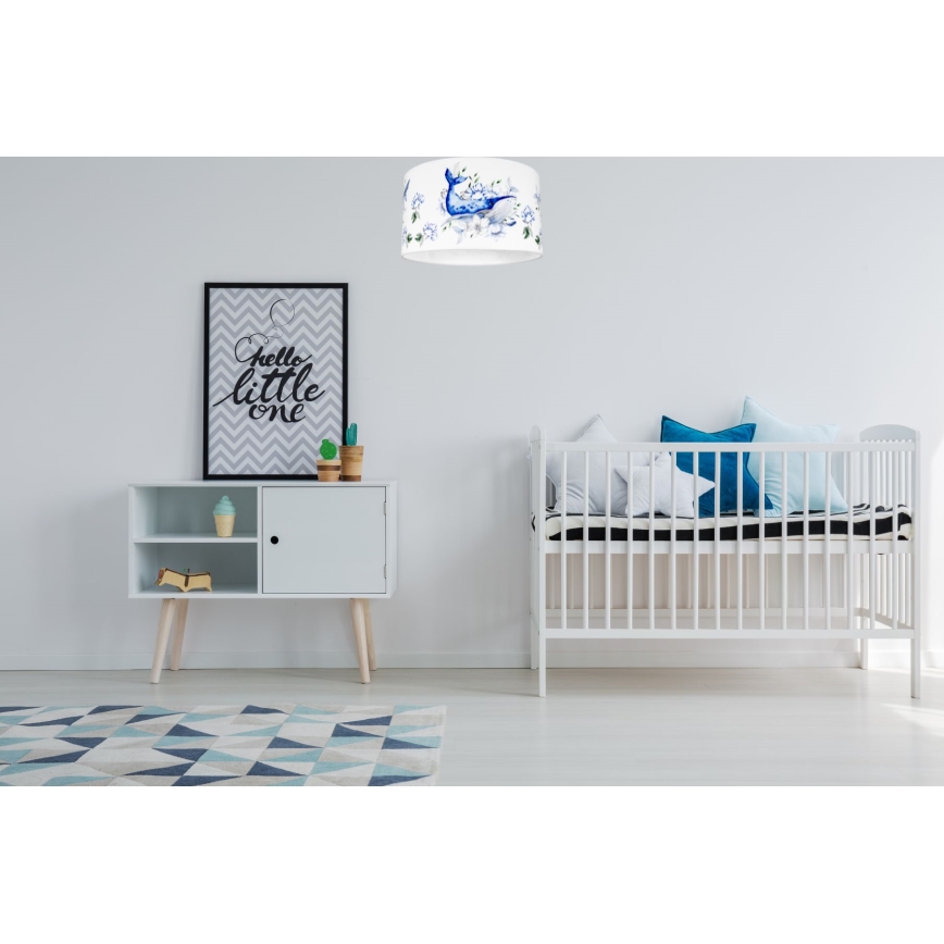 Παιδικό φωτιστικό οροφής OCEAN 1xE27/60W/230V