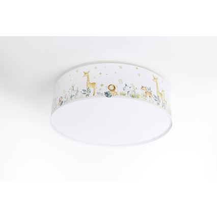 Παιδικό φωτιστικό οροφής SWEET DREAMS 2xE27/60W/230V διάμετρος 40 cm