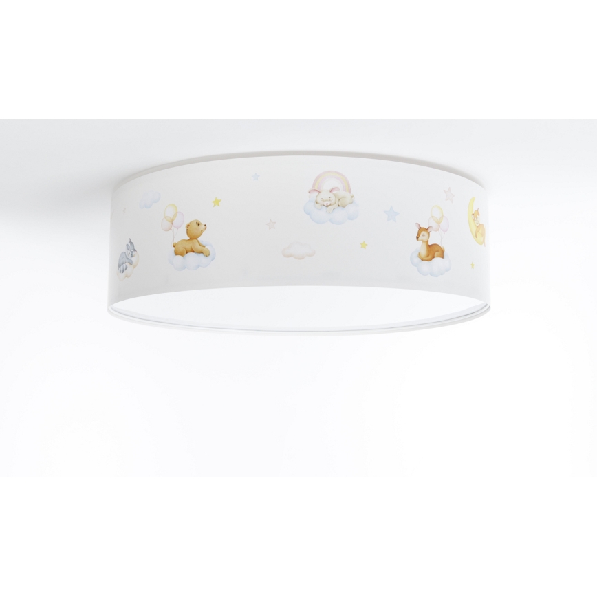 Παιδικό φωτιστικό οροφής SWEET DREAMS 2xE27/60W/230V διάμετρος 40 cm