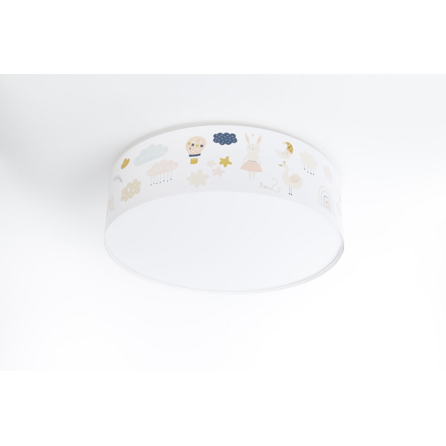 Παιδικό φωτιστικό οροφής SWEET DREAMS 2xE27/60W/230V διάμετρος 40 cm