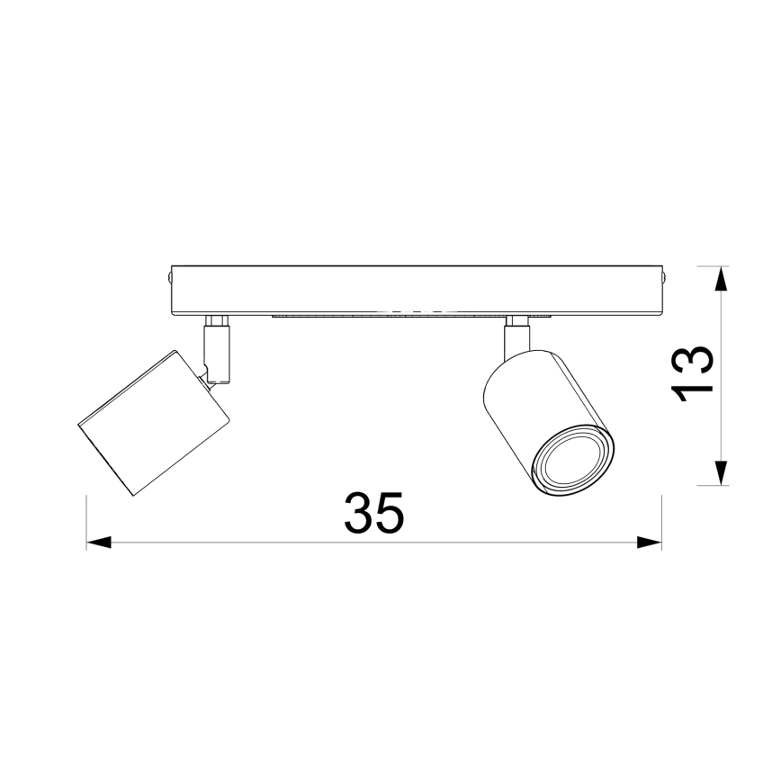 Παιδικό φωτιστικό σποτ FUN 3xGU10/8W/230V λευκό/σκυλάκι
