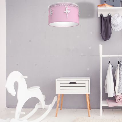 Παιδικός κρεμαστό πολύφωτο με σχοινί BALETNICA 1xE27/60W/230V
