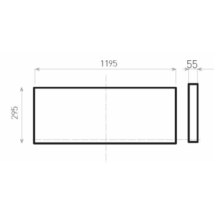 Πάνελ LED ILLY II UGR LED/36W/230V