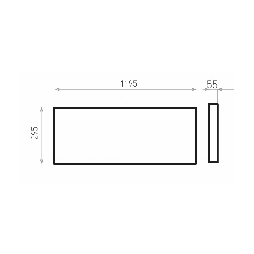 Πάνελ LED ILLY II UGR LED/46W/230V