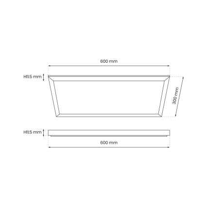 Πάνελ LED LED/24W/230V 4000K