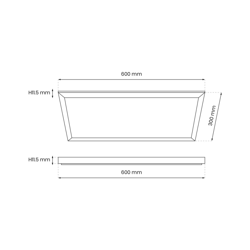 Πάνελ LED LED/24W/230V 4000K
