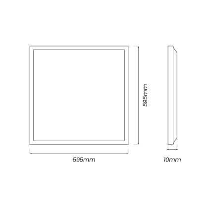 Πάνελ LED LED/40W/230V 4000K 60x60 cm