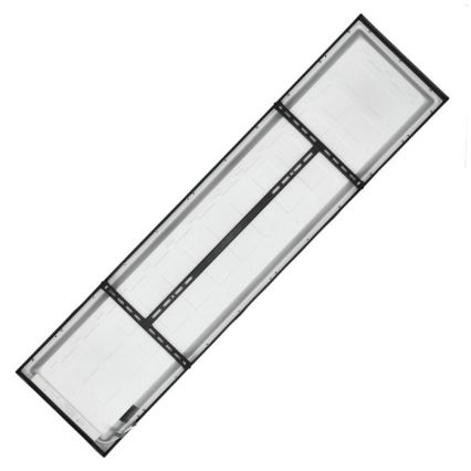 Πάνελ πλαφονιέρα LED BRISBANE LED/36W/230V 4000K 29,5x119 cm μαύρο