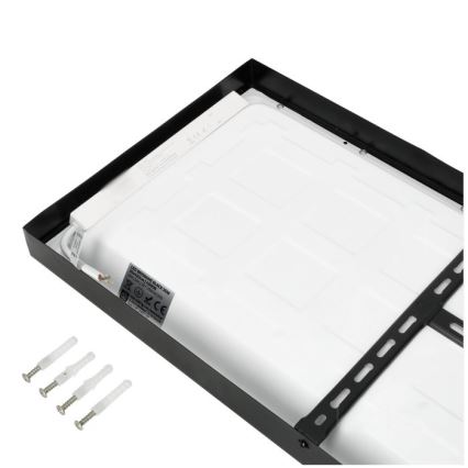 Πάνελ πλαφονιέρα LED BRISBANE LED/36W/230V 4000K 29,5x119 cm μαύρο