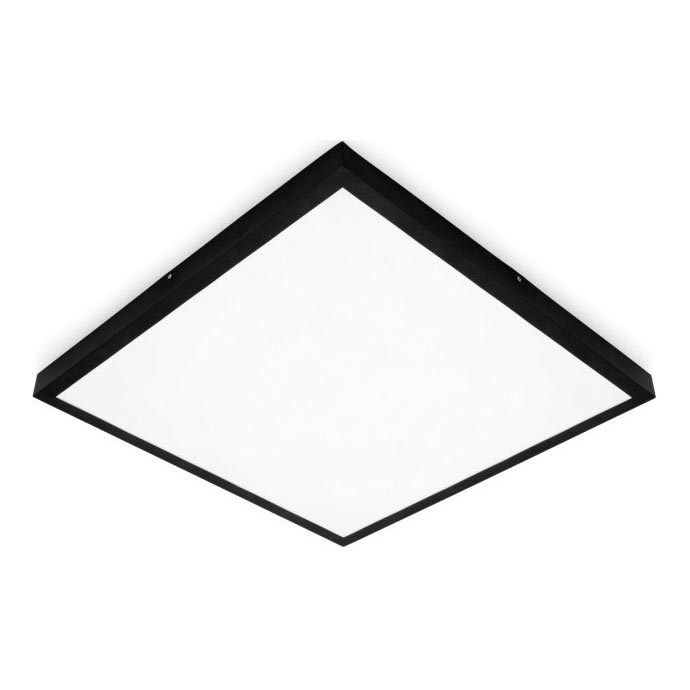 Πάνελ πλαφονιέρα LED BRISBANE LED/36W/230V 4000K 59,5x59,5 cm μαύρο