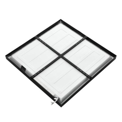Πάνελ πλαφονιέρα LED BRISBANE LED/36W/230V 4000K 59,5x59,5 cm μαύρο