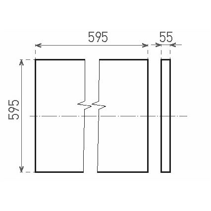 Πάνελ πλαφονιέρα LED ILLY LED/36W/230V