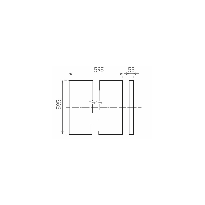 Πάνελ πλαφονιέρα LED ILLY LED/36W/230V