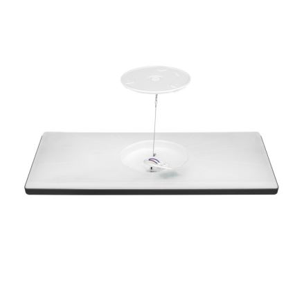 Πάνελ πλαφονιέρα LED NIVERA LED/32W/230V IP54 3000/4000/6000K 29,5x59,5 cm μαύρο