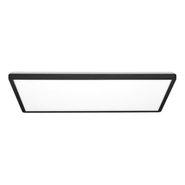 Πάνελ πλαφονιέρα LED NIVERA LED/32W/230V IP54 3000/4000/6000K 29,5x59,5 cm μαύρο
