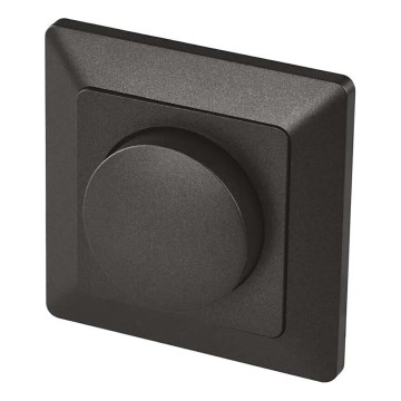 Περιστροφικός ροοστάτης dimmer Triac 110W/230V ανθρακί