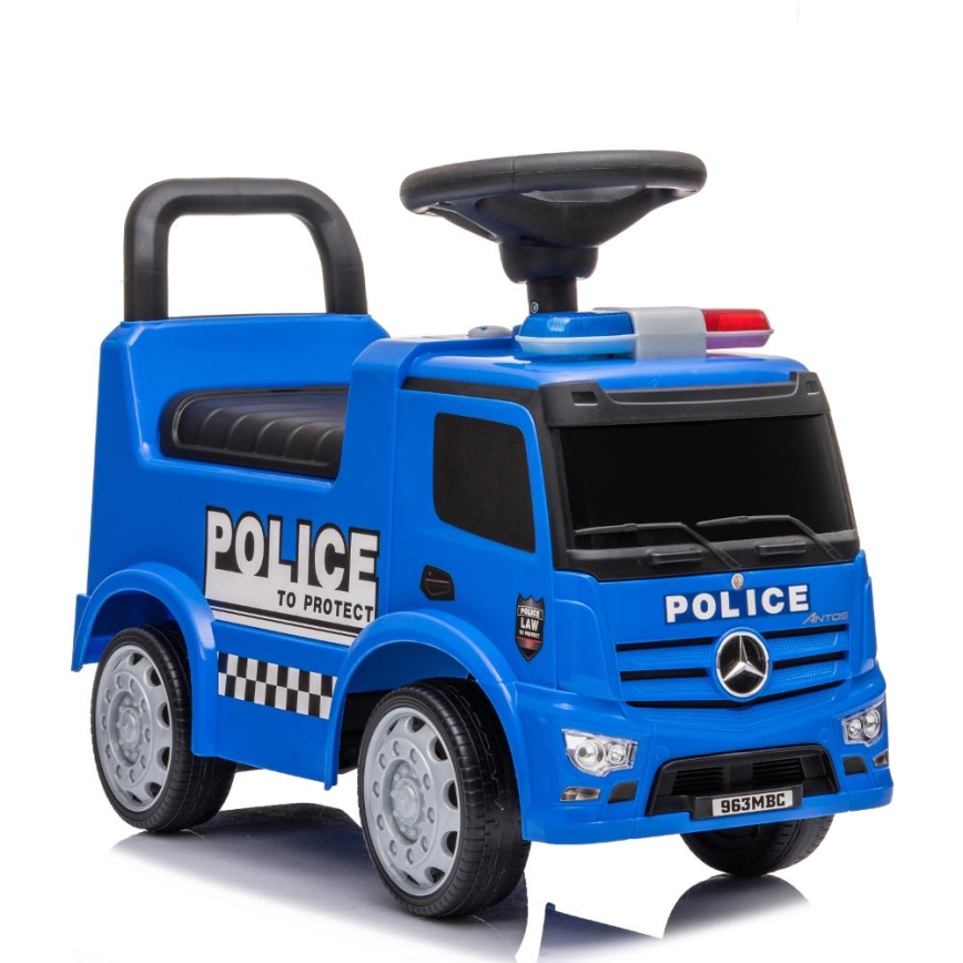 Περπατούρα αυτοκινητάκι Mercedes Police αυτοκίνητο μπλε