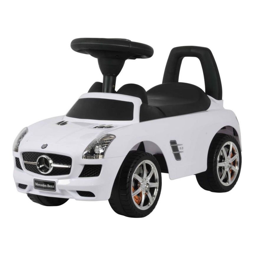Περπατούρα αυτοκίνητο Mercedes 2xAA λευκό/μαύρο