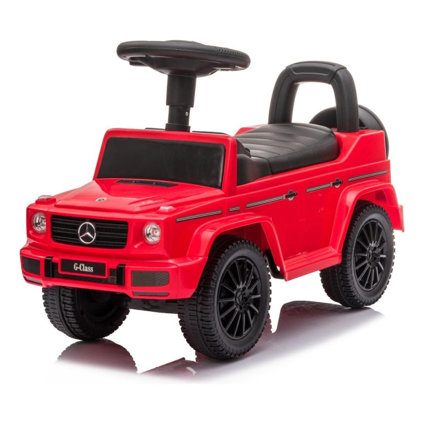 Περπατούρα αυτοκίνητο Mercedes G350d 2xAA κόκκινο/μαύρο