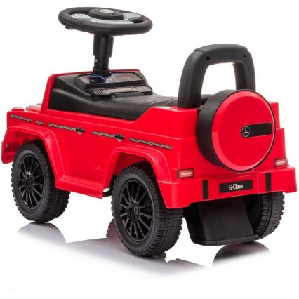 Περπατούρα αυτοκίνητο Mercedes G350d 2xAA κόκκινο/μαύρο
