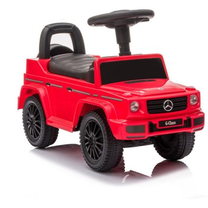 Περπατούρα αυτοκίνητο Mercedes G350d 2xAA κόκκινο/μαύρο