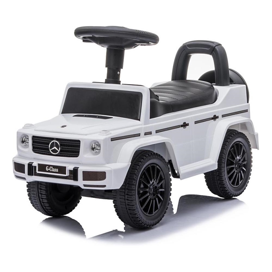 Περπατούρα αυτοκίνητο Mercedes G350d 2xAA λευκό/μαύρο