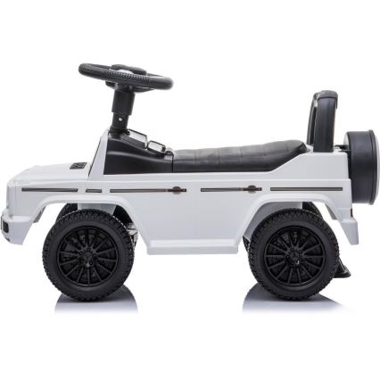 Περπατούρα αυτοκίνητο Mercedes G350d 2xAA λευκό/μαύρο