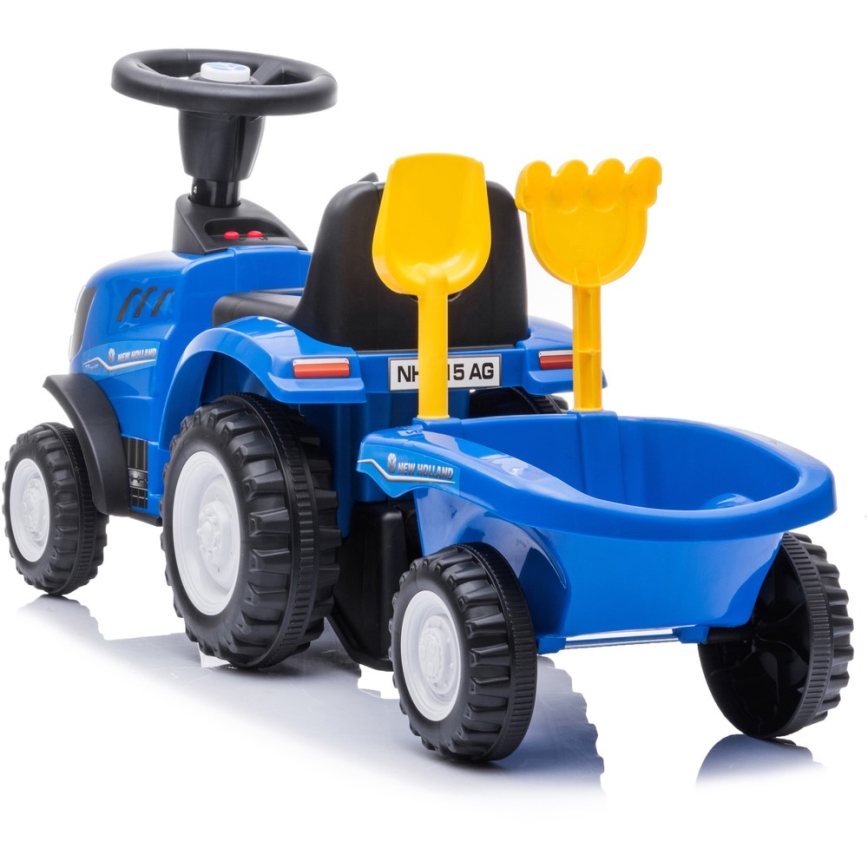 Περπατούρα αυτοκίνητο NEW HOLLAND 2xAA μπλε/μαύρο