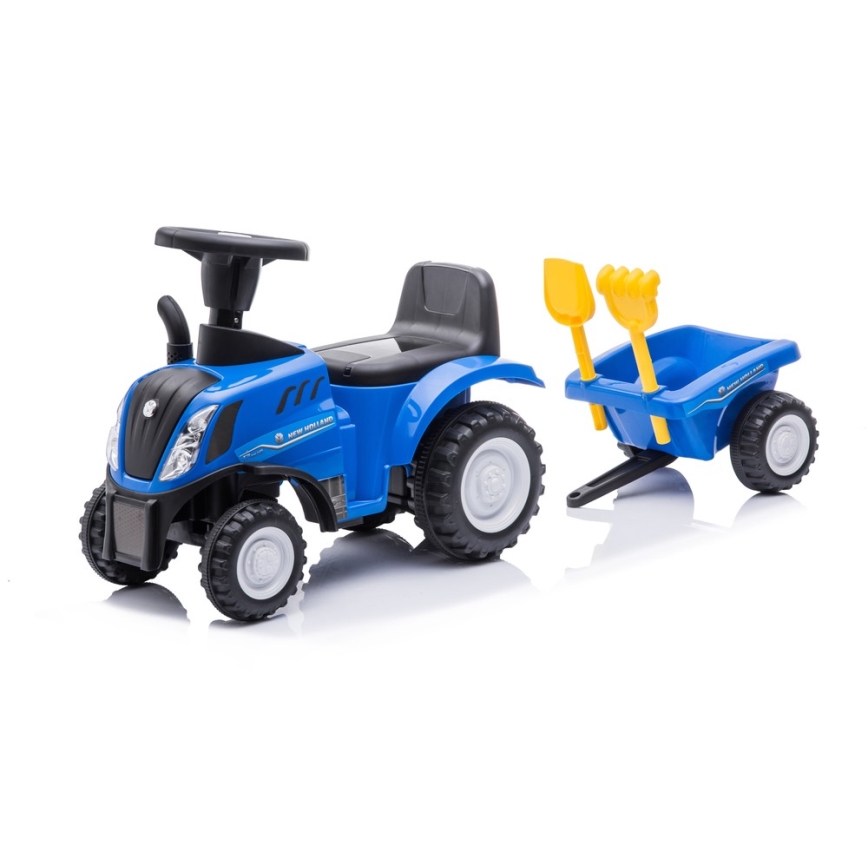 Περπατούρα αυτοκίνητο NEW HOLLAND 2xAA μπλε/μαύρο