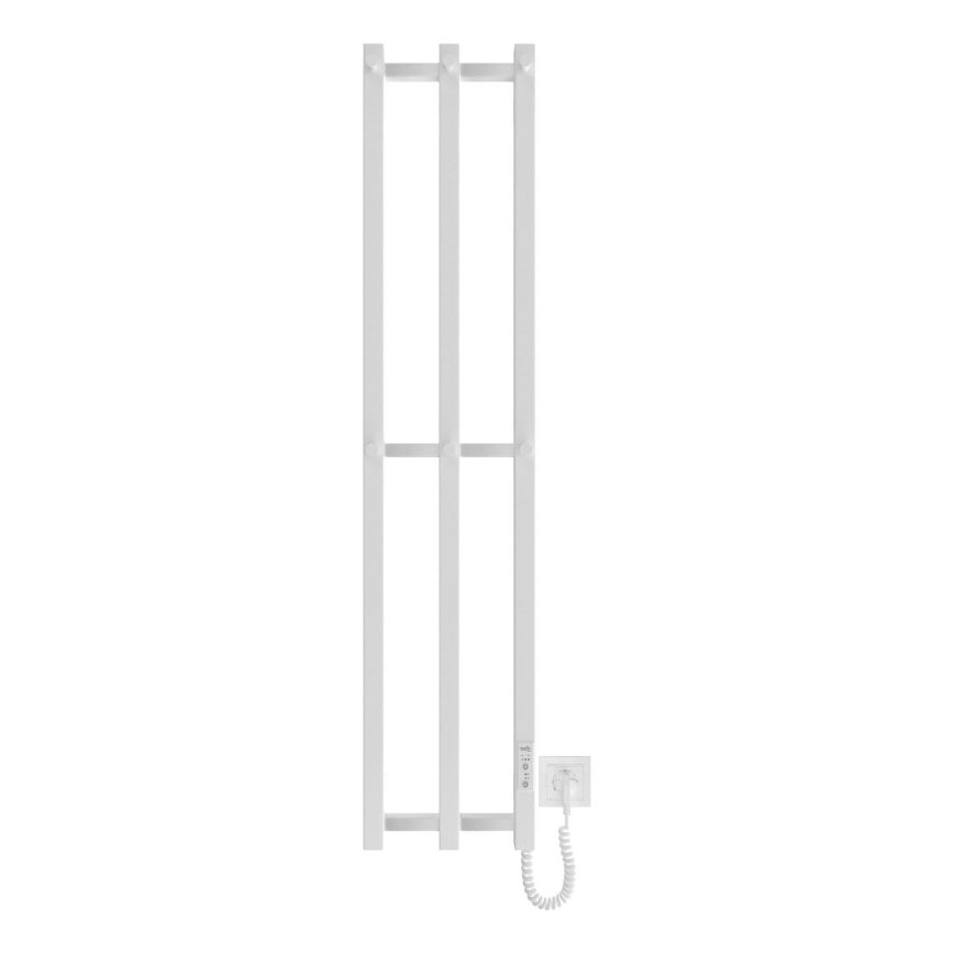 Πετσετοκρεμάστρα μπάνιου HF SLIM 110W/230V 117x25 cm λευκό γωνιακή