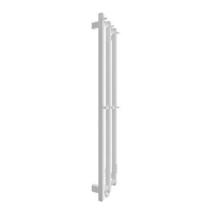 Πετσετοκρεμάστρα μπάνιου HF SLIM 110W/230V 117x25 cm λευκό γωνιακή