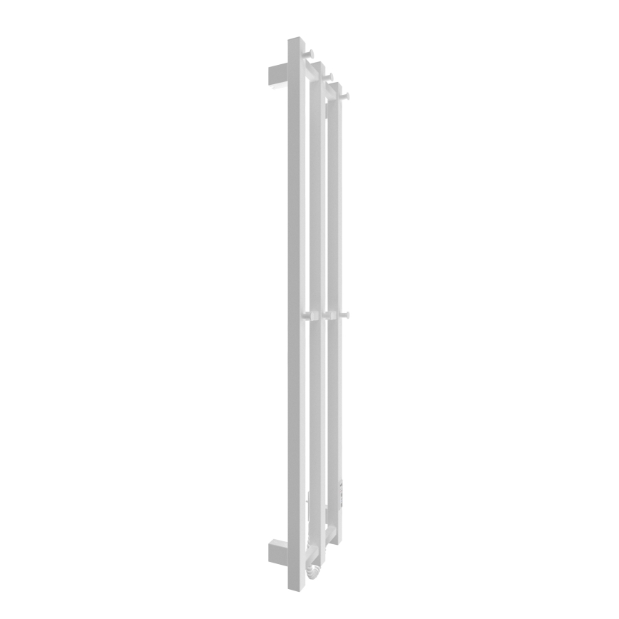 Πετσετοκρεμάστρα μπάνιου HF SLIM 110W/230V 117x25 cm λευκό γωνιακή
