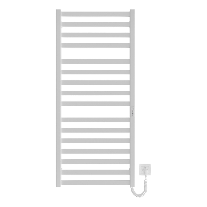 Πετσετοκρεμάστρα μπάνιου θερμαινόμενη HF OXFORD 255W/230V 117x53 cm λευκό δεξιά