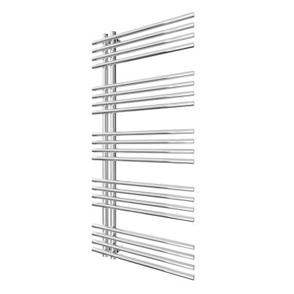 Πετσετοκρεμάστρα μπάνιου θερμαινόμενη INOX 368W/230V 109x53 cm ανοξείδωτο ατσάλι/γυαλιστερό χρώμιο