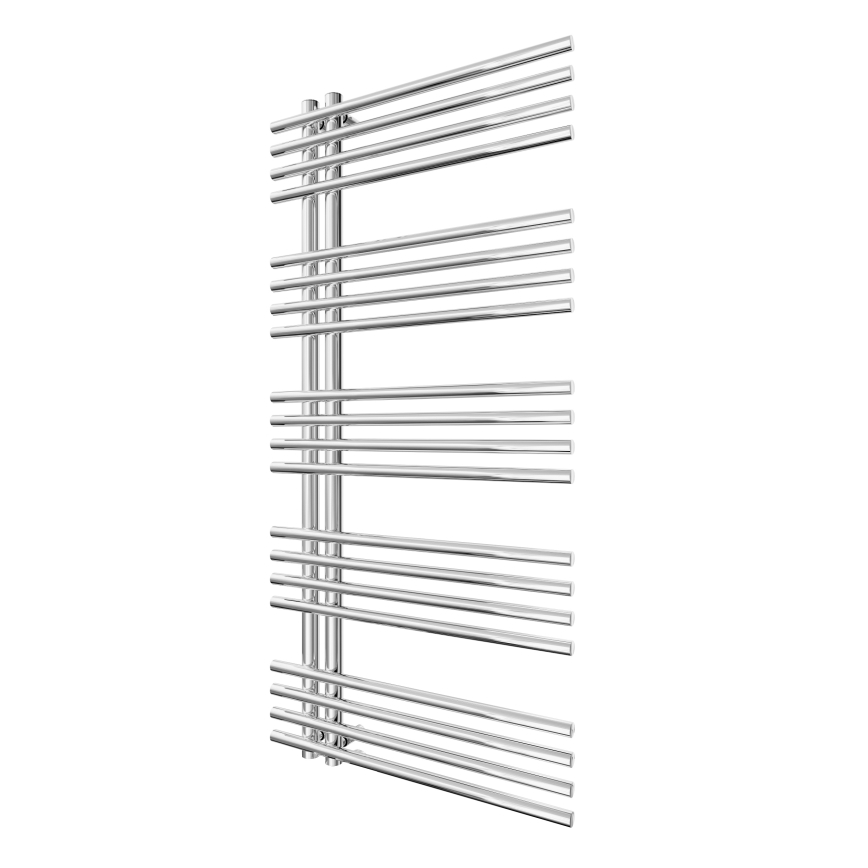 Πετσετοκρεμάστρα μπάνιου θερμαινόμενη INOX 368W/230V 109x53 cm ανοξείδωτο ατσάλι/γυαλιστερό χρώμιο