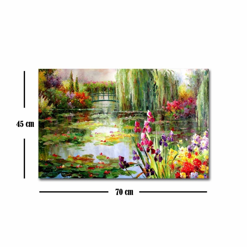 Πίνακας τοίχου σε καμβά	 45x70 cm nature