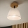 Πλαφονιέρα ANTONIO 1xE14/60W/230V λευκό/δρυς