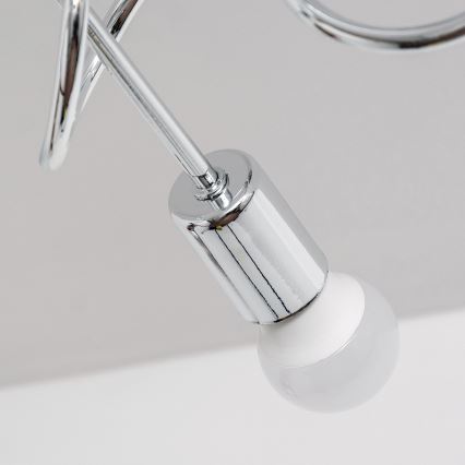 Πλαφονιέρα OXFORD 3xE27/15W/230V γυαλιστερό χρώμιο